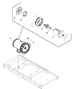 Part Location Diagram of 706018 Briggs and Stratton ROTOR